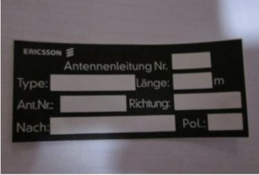 Typenschild dt.