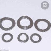 Federscheibe A6-X12CRNI 177