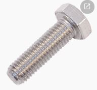 Schraube M 6x30,  DIN 933-A2-70